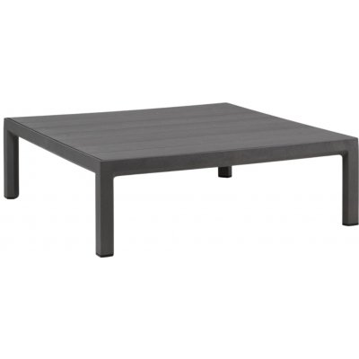 Nardi Šedý plastový zahradní stolek Maximo Tavolino 80 x 80 cm – Hledejceny.cz