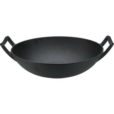 ProGarden Pánev WOK na gril litinová 37 cm – Sleviste.cz