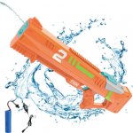 IQ models Elektrická vodní pistole Strong 528 s automatickým nasáváním oranžová 319492 – Zboží Dáma
