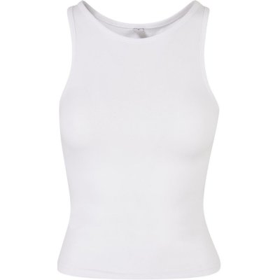 Build Your Brand top Racer Back Bílá – Zboží Dáma