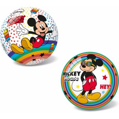 Míč Disney Mickey duhový 14cm – Zboží Mobilmania