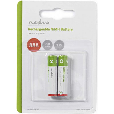 Nedis AAA 700mAh 2ks BANM7HR032B – Zboží Mobilmania