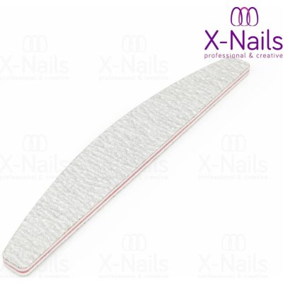 X- nails pilník na nehty Eco Line 80/80 loďka Zebra