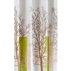 Aqualine polyester bílá/zelená strom ZP009 180 x 200 cm