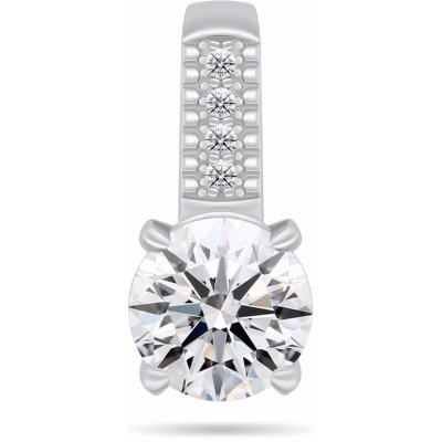 Brilio Silver stříbrný přívěsek se zirkony PT105W – Zboží Dáma