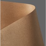Ozdobný papír Kraft A4 tmavě béžová/sv. kraft 230g 119791 – Zboží Živě