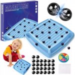 MAGNETICKÉ KAMENY ŠACHY Magnetická desková logická hra 30 kuliček – Zboží Dáma