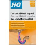 HG tekutý DUO čistič odpadů 2 x 500 ml – Zboží Dáma