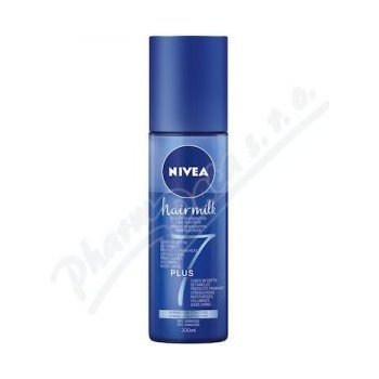 Nivea Hairmilk 7 Plus regenerační bezoplachový kondicionér pro normální vlasy 200 ml