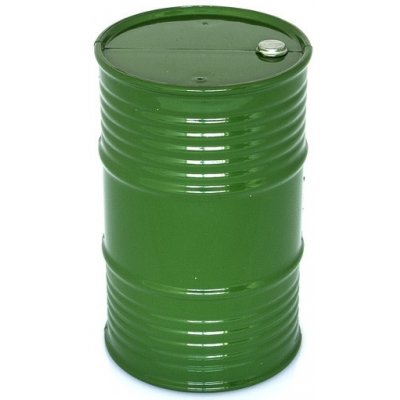 HOBBYTECH Plastový olejový barel zelený – Zboží Mobilmania
