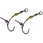 Sportcarp hotové návazce Ronnie Rig s držákem nástrahy vel.4 2 ks – Zboží Dáma