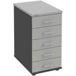 Hobis K 35 C N 5 zásuvek léta napříč 60 cm antracit šedá – Hledejceny.cz