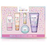 Baylis & Harding Cukrové zdobení mycí gel 50 ml + krém na ruce 30 ml + sprchový krém 60 ml + perly do koupele 70 g + balzám na rty 5 g dárková sada – Zbozi.Blesk.cz