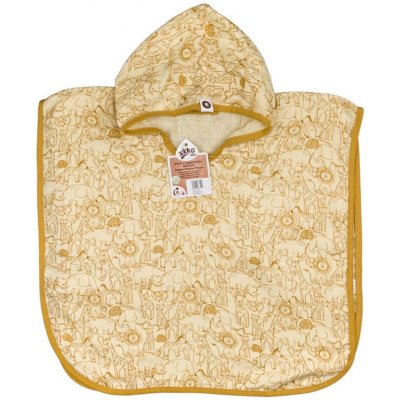 Bambusové mušelínové pončo XKKO BMB Safari Honey Mustard – Hledejceny.cz