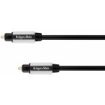 Kruger & Matz KM0318 Optický kabel toslink-toslink 0,5m – Zbozi.Blesk.cz