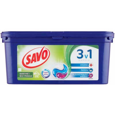 Savo Bez chloru Universal 3v1 kapsle 32 PD – Zbozi.Blesk.cz