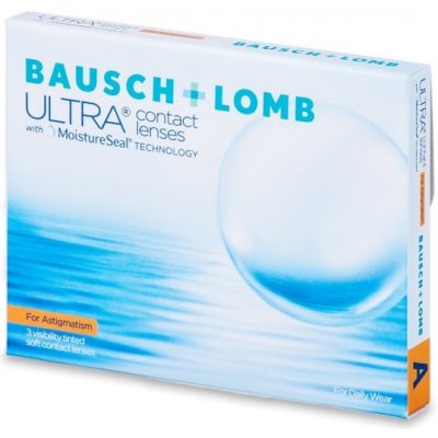 Bausch & Lomb Bausch + Lomb Ultra for Astigmatism 3 čočky – Zboží Mobilmania