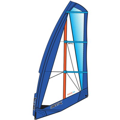 STX EVOLVE RIG skládací oplachtění pro paddleboard i windsurfing - plocha: 6,0m