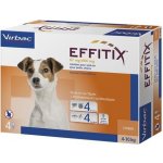 Effitix Spot-on S 4-10 kg 67 / 600 mg 4 x 1,1 ml – Sleviste.cz