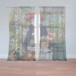 Sablio Záclony Dvě sestry (Na Terase) - Pierre-Auguste Renoir: 2ks 150x250cm – Hledejceny.cz