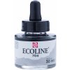 Akvarelová barva Ecoline Akvarelová barva 30 ml Šedá