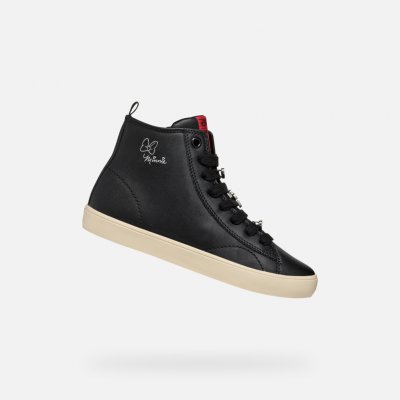 Geox dívčí kotníková obuv Gisli Girl černá – Hledejceny.cz