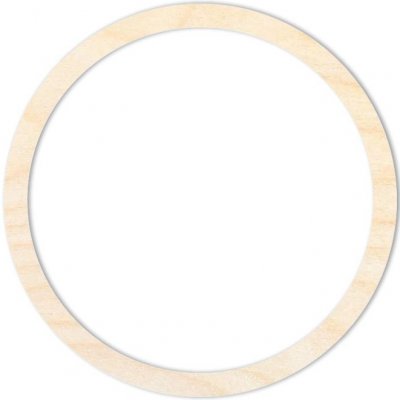 Chráněná dílna Dřevěný svět Kruhová obruč průměr 25 cm rám 15 mm – Hledejceny.cz