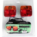 Elektrokabeláž k vleku, sada magnetického osvětlení (LT-1) s kabeláží 7pin / 7,5 + 2,5 m, MULTIPA – Sleviste.cz