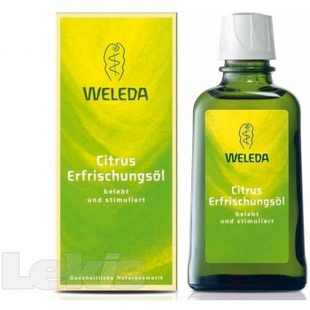 Weleda Citrusový pleťový olej s mandlovým olejem 10 ml