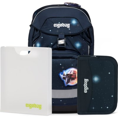 Ergobag Galaxy modrý batoh prime set – Zbozi.Blesk.cz