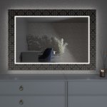 Artalo LED zrcadlo s dekorem D14 50 x 50 cm – Hledejceny.cz