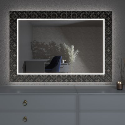 Artalo LED zrcadlo s dekorem D14 50 x 50 cm – Hledejceny.cz
