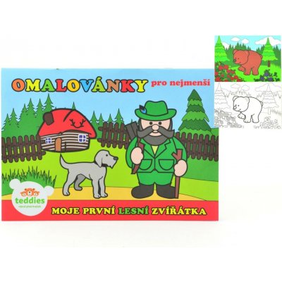 Omalovánky Moje první lesní zvířátka – Zboží Dáma Omalovánky Moje první lesní zvířátka – Zboží Dáma