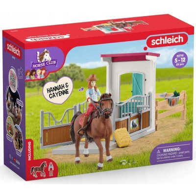 Schleich Horse Club Box pro koně Hannah & Cayenne