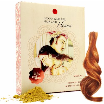 ndian Natural Hair Care Henna měděná 200 mg – Zboží Mobilmania