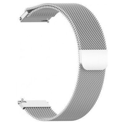 NEOGO SmartWatch Glam / Glam 2 Milanese řemínek, Silver SGA010C0201 – Hledejceny.cz