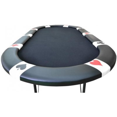 Garthen 31187 Pokerový stůl BLACK EDITION pro 10 lidí – Zboží Mobilmania