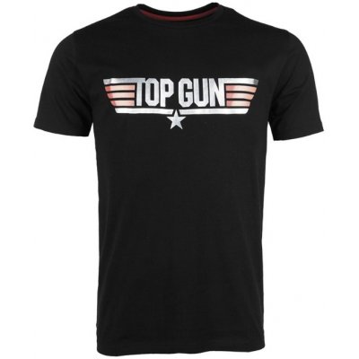 Tričko Mil-tec Top Gun black – Zboží Mobilmania