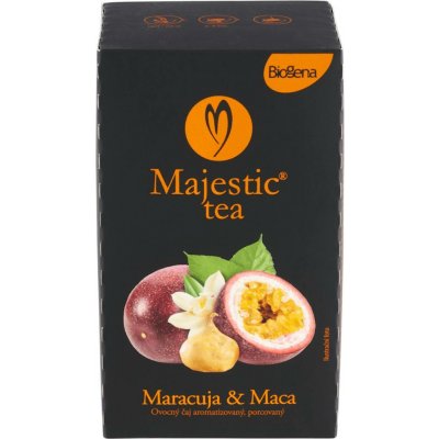 Biogena Majestic Tea Maracuja & Maca 20 x 2,5 g – Hledejceny.cz