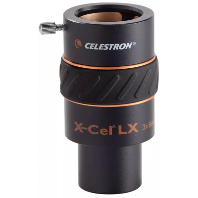 Barlow Celestron X‐Cel LX 3x Barlow Lens (1,25) (#93428) – Zboží Živě