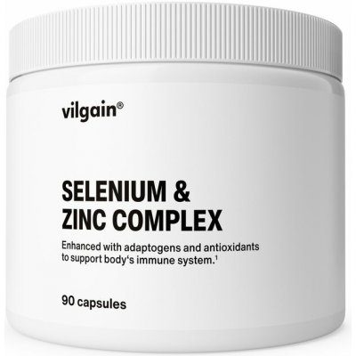 Vilgain Selen & zinek komplex 90 kapslí – Hledejceny.cz