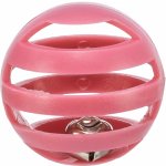 Trixie Sada 4 ks plastových míčků s rolničkou 4 cm – Zbozi.Blesk.cz