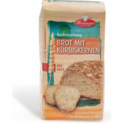 Küchenmeister Směs na chleba Dýňový chléb 0,5 kg – Zboží Dáma