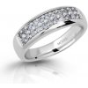 Prsteny Modesi Třpytivý stříbrný prsten se zirkony M11083