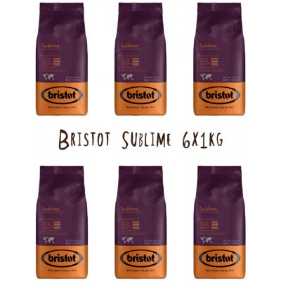 Bristot Sublime zrnková 6 x 1 kg – Hledejceny.cz