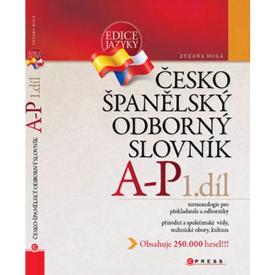 Kniha Česko-španělský odborný slovník, 1. díl - KEJ170 – Zboží Mobilmania