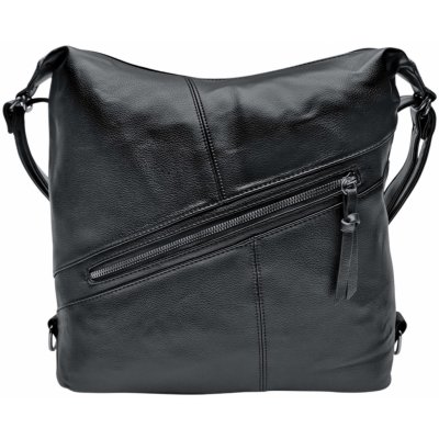 Velký černý kabelko-batoh s šikmou kapsou Flopsy – Sleviste.cz