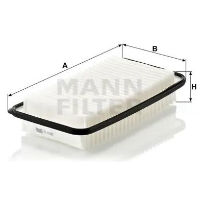MANN FILTER Vzduchový filtr C 3230 – Hledejceny.cz