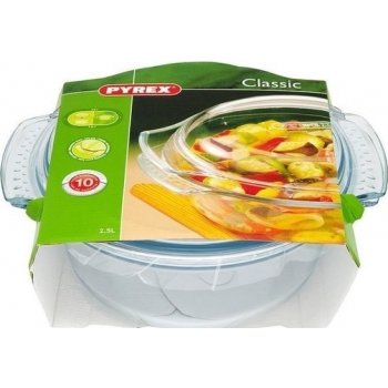 Pyrex pekáč kulatý s víkem 2,5 l