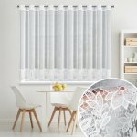 HOTOVÁ ZÁCLONA ARTEMIDA 350X145CM BÍLÁ – Hledejceny.cz